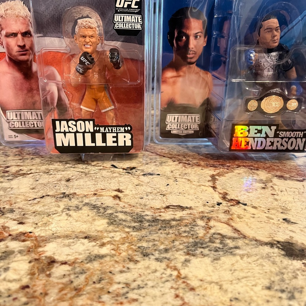 UFC Ultimate Collector Figures - Jason Miller and Ben Henderson